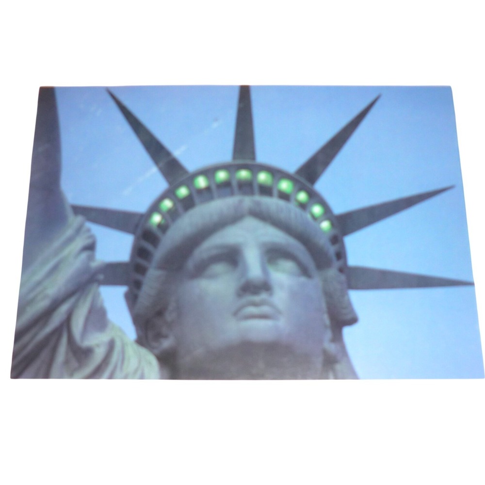 Vintage 1986 Statue of Liberty Postcard Peter B Kaplan Family Circle NYC Photo